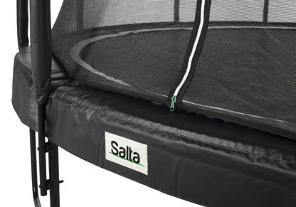 Salta Trampolin Premium Black Edition - 427cm - Rund Schwarz - machsport