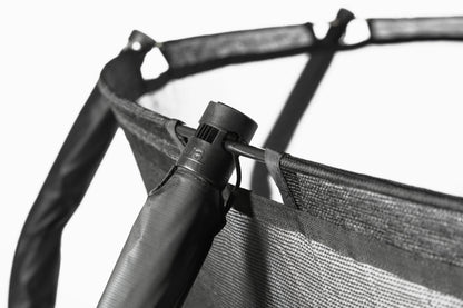 Salta Trampolin Premium Black Edition - 213cm - Rund Schwarz - machsport