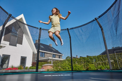 Salta Trampolin Premium Ground - 251cm - Rund Grün