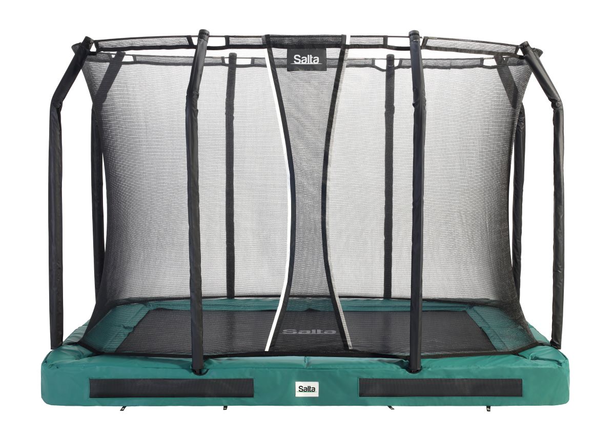 Salta Trampolin Premium Ground - 305x214cm - Rechteckig Grün