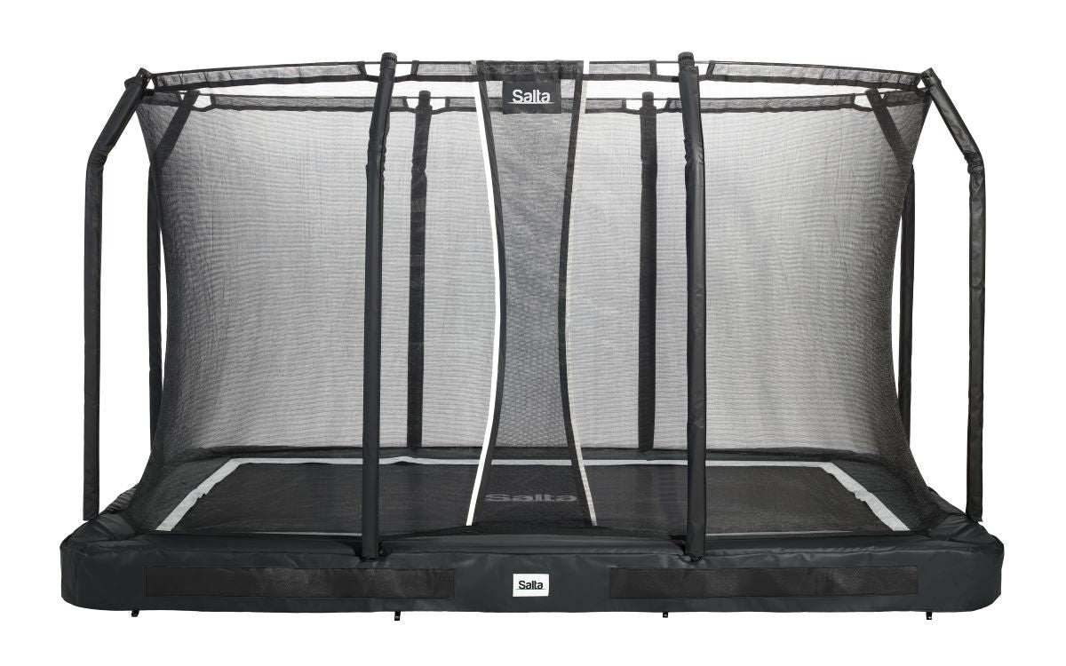 Salta Trampolin Premium Ground - 366x244cm - Rechteckig Schwarz