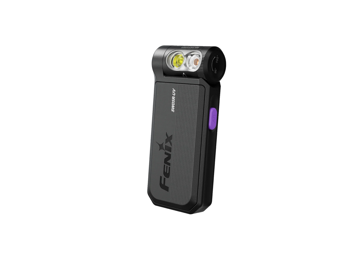Fenix SW05R-UV kompakte Taschenlampe mit weißem Licht und starkem UV-Licht, 150 Lumen (Weißlicht)