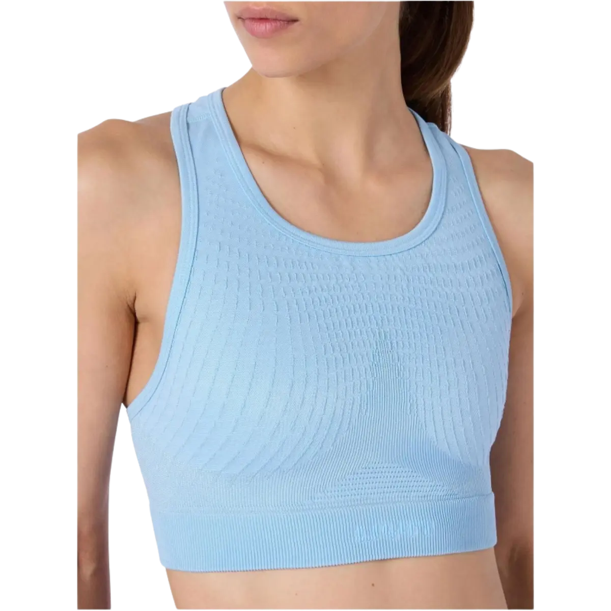 Uyn Damen Sport-BH Running Kymra Schwarz, atmungsaktiver Running Sport-BH mit stabilem Halt