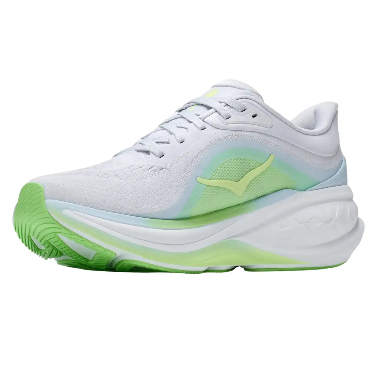 Hoka Damenlaufschuhe Clifton Pro, cosmic grey / neon yuzu