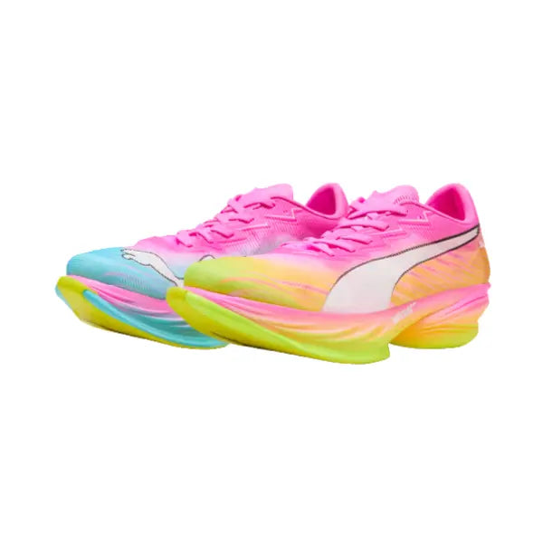 Puma Herrenlaufschuhe Fast-R Nitro Elite 3 ST, Poison Pink-PUMA White