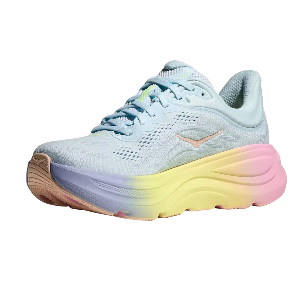 Hoka Damenlaufschuhe Bondi 9, glimmering blue / overcast