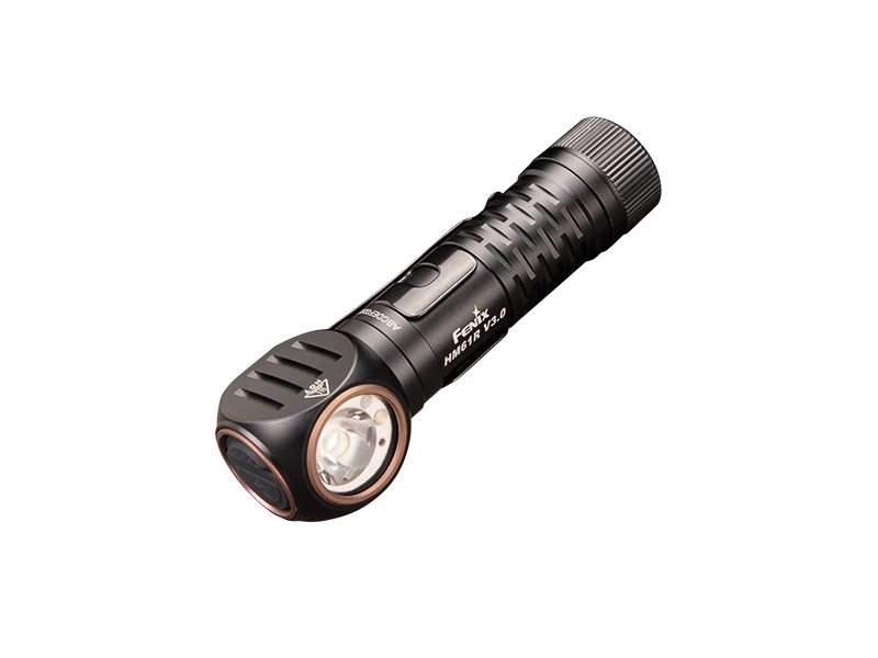 Fenix HM61R V3.0 Leistungsstarke Profi Stirnlampe sowie Taschenlampe mit Rotlicht, 1800 Lumen