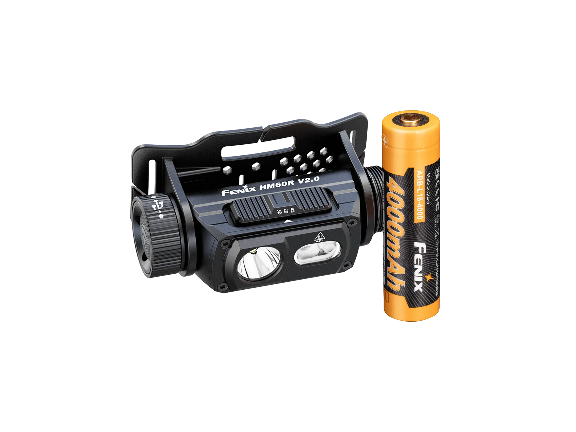 Fenix HM60R V2.0 Hochleistungs-Stirnlampe aus Metall, 1600 Lumen – Bild 