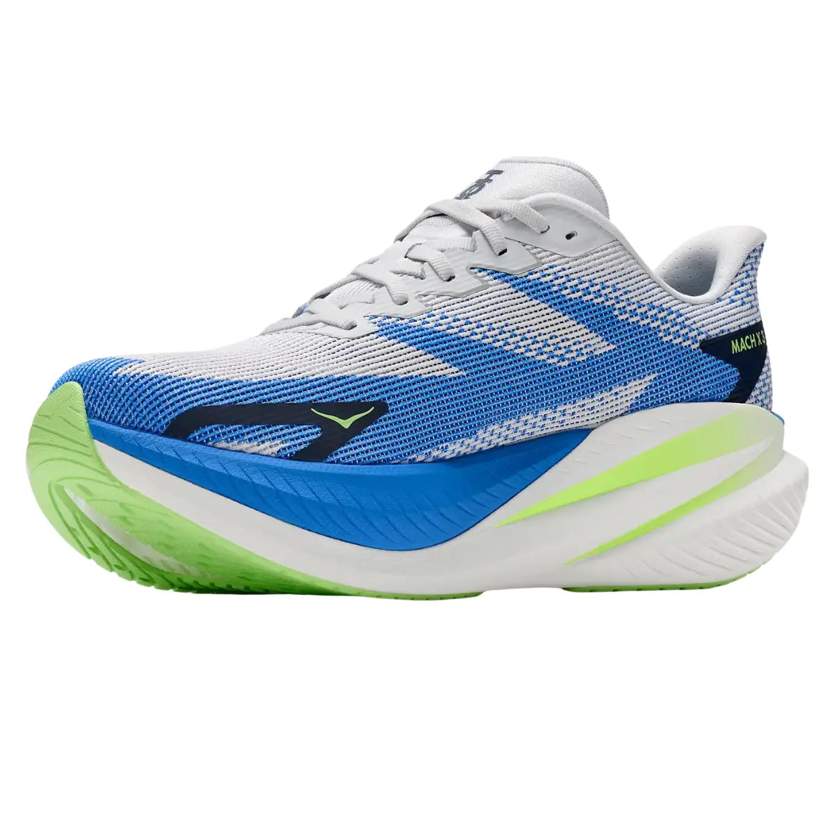 Hoka Herrenlaufschuhe Mach X3, cosmic grey / virtual blue – Bild 