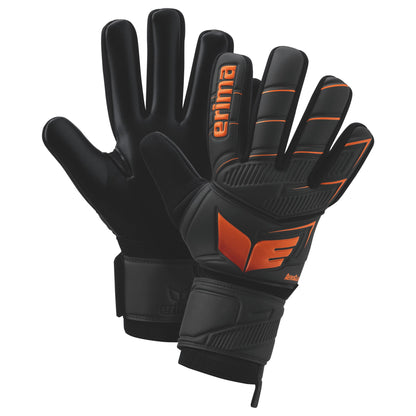 Erima Kindertorwarthandschuhe AeroClaw New Talent, Torwarthandschuhe für Kinder mit Enduro Grip und Negative Cut für Training und Spiel - machsport
