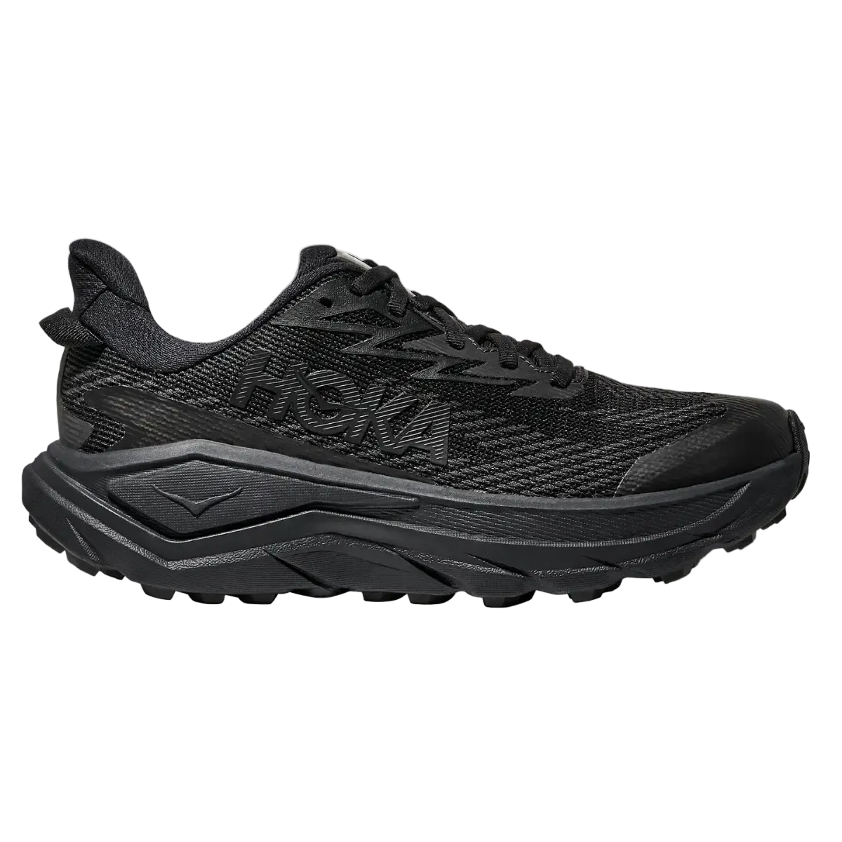 Hoka Damenlaufschuhe Challenger 8 GTX, black / carbon black