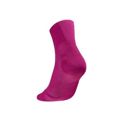 Bauerfend Damensocken Run Ultralight Mid Cut Socks, weiß