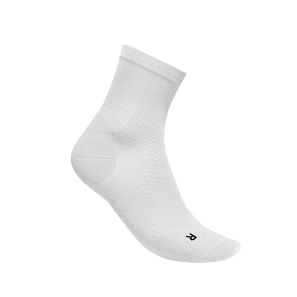 Bauerfend Damensocken Run Ultralight Mid Cut Socks, weiß