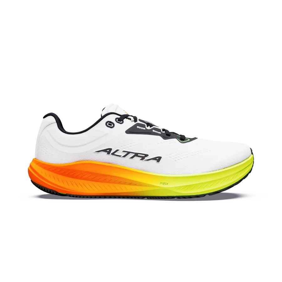 Altra Herrenlaufschuhe Torin 9, White/Black/Safety Yellow