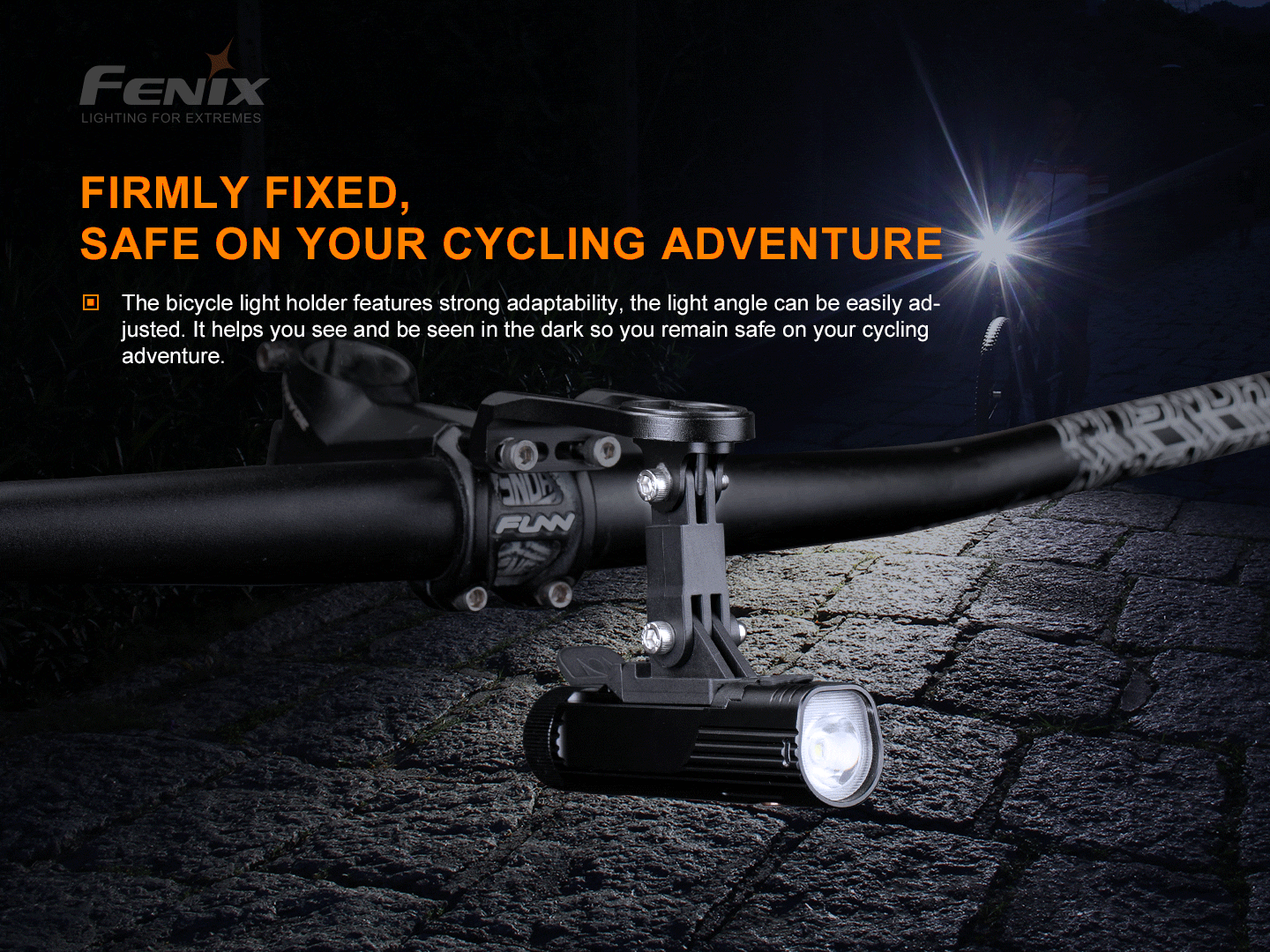 Fenix ALD-10 Fahrradlampenhalterung mit GoPro-Schnittstelle