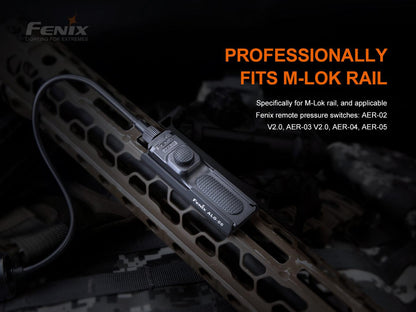 Fenix ALG-06 M-Lok-Halterung für Kabelschalter der Fenix AER-Serie.