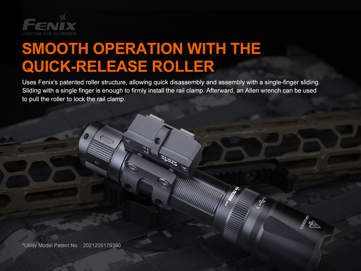 Fenix ALG-16 M-Lok-Halterung