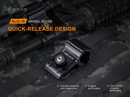 Fenix ALG-18 robuste Laufhalterung