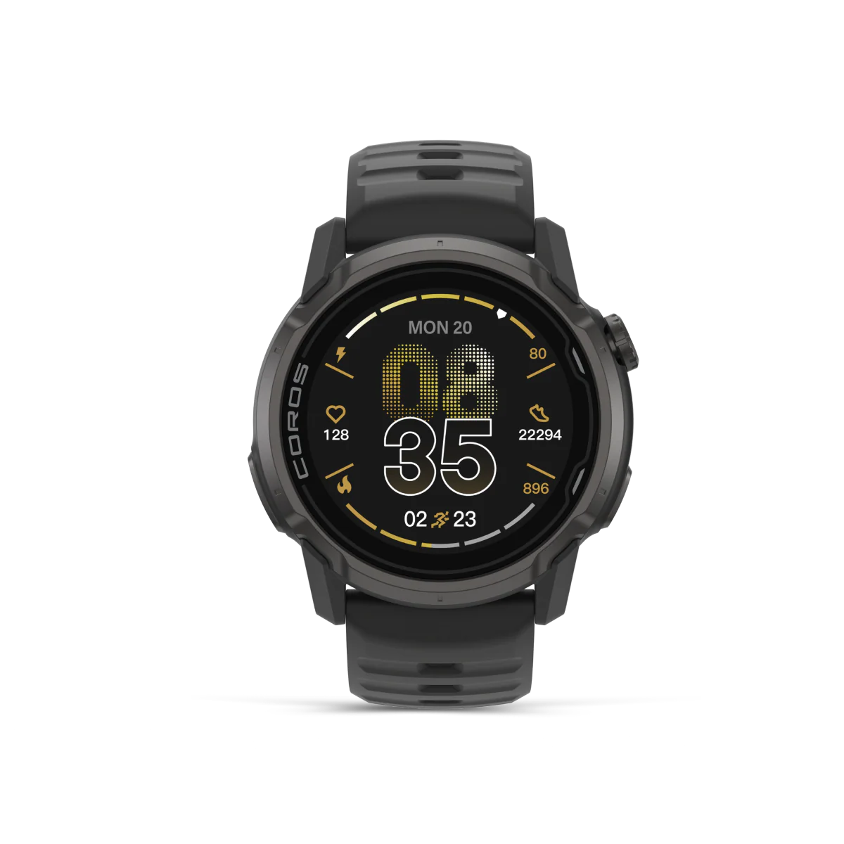 Coros Bergsportuhr Apex 4, 46mm, schwarz – Bild 