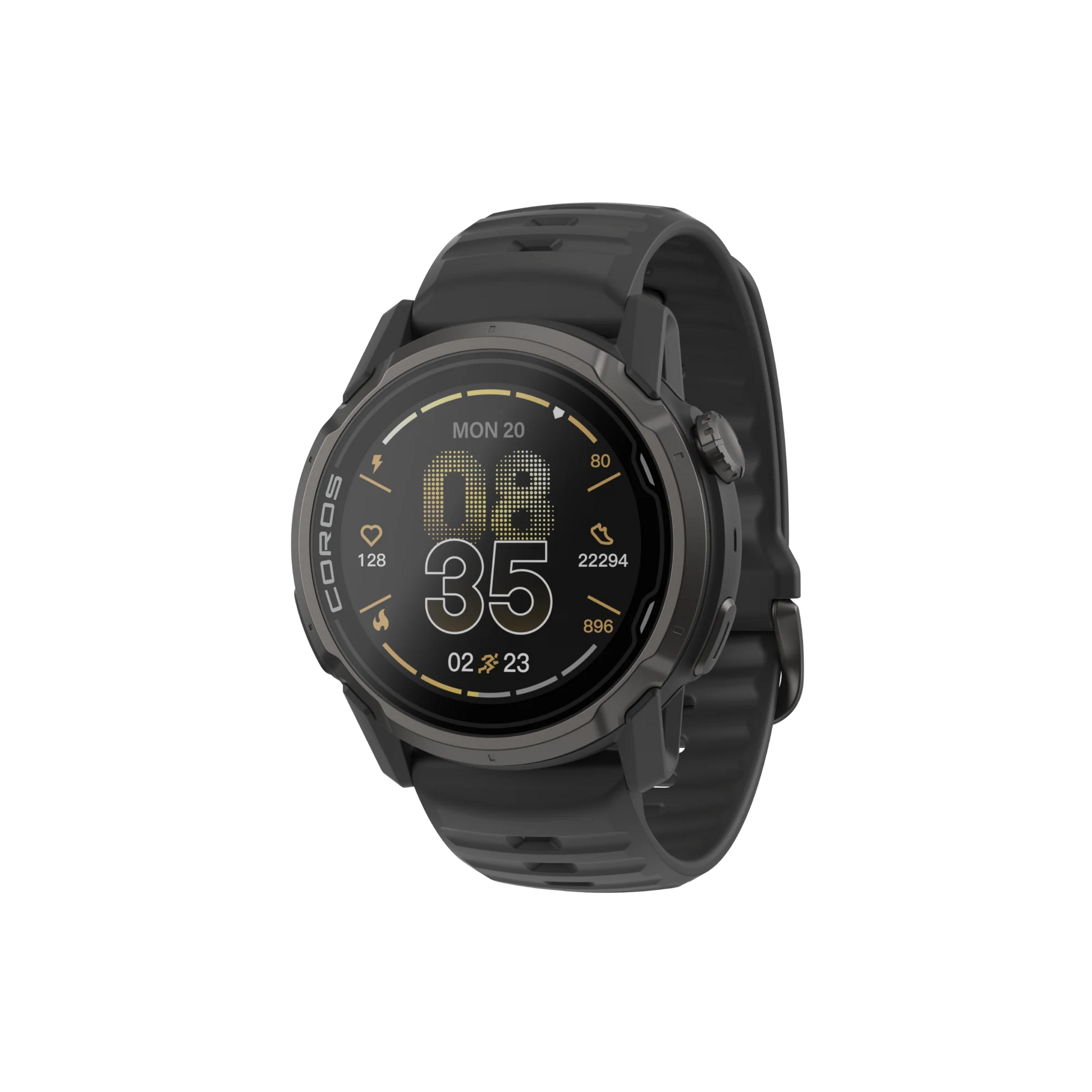 Coros Bergsportuhr Apex 4, 46mm, schwarz – Bild 