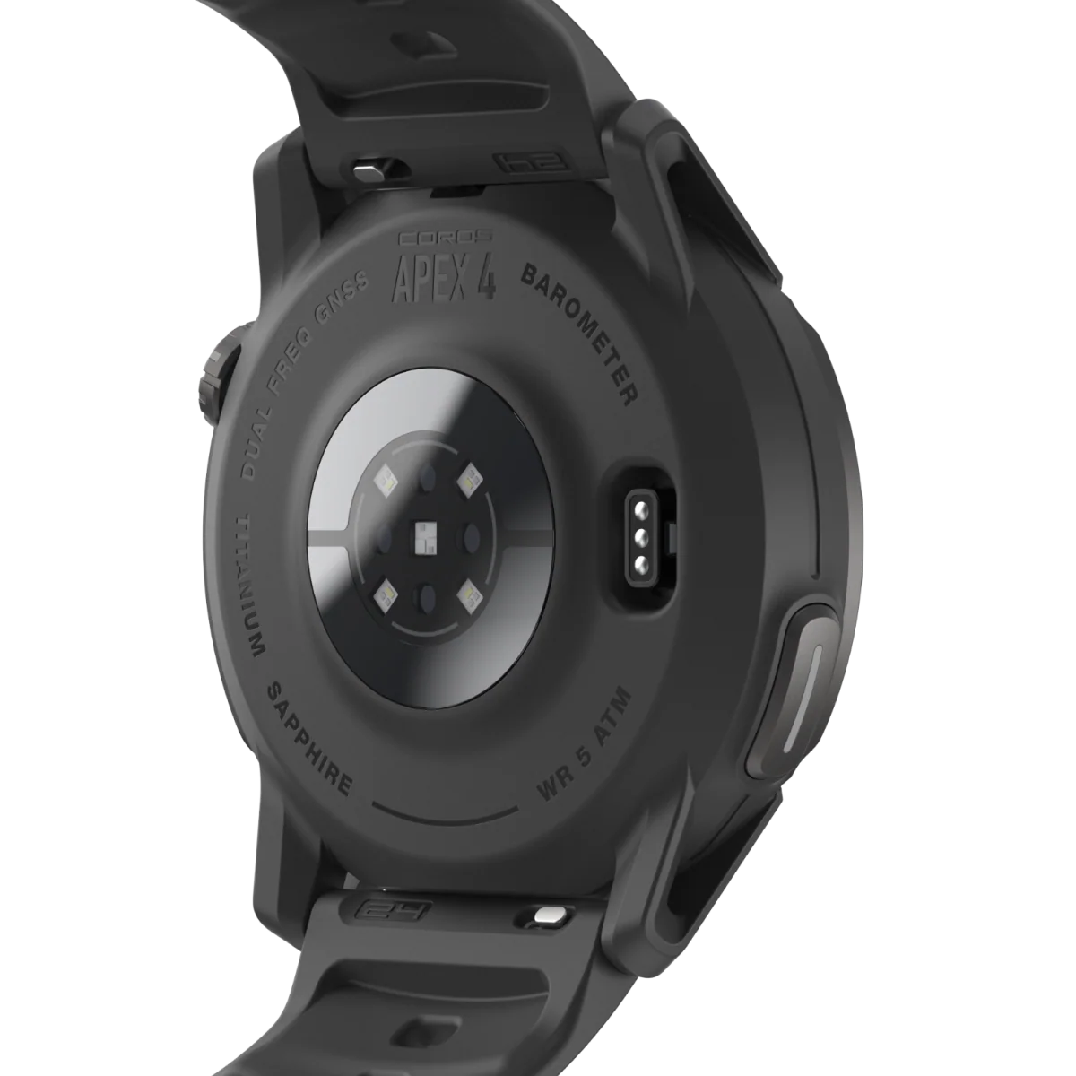 Coros Bergsportuhr Apex 4, 46mm, schwarz – Bild 