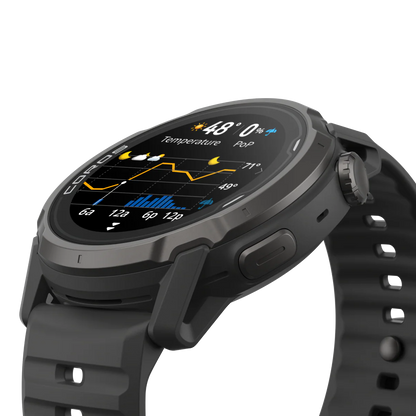 Coros Bergsportuhr Apex 4, 46mm, schwarz