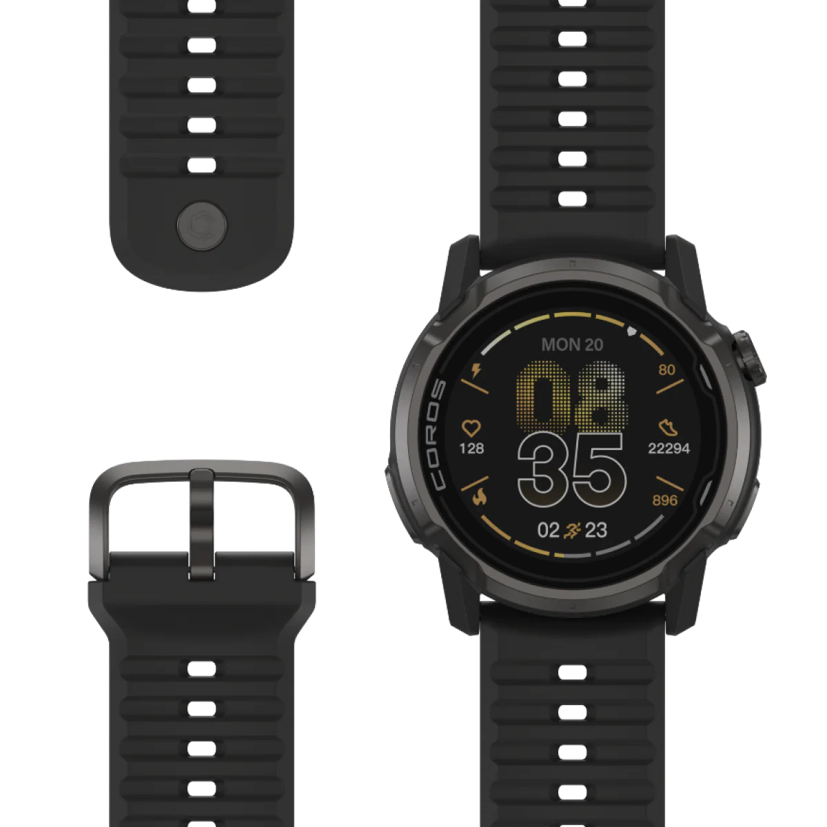 Coros Bergsportuhr Apex 4, 46mm, schwarz – Bild 