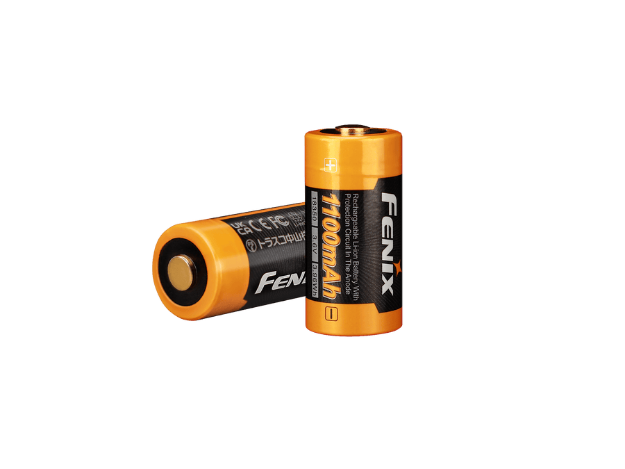 Fenix ARB-L18-1100 - Wiederaufladbarer 18350 Li-Ion-Akku (1100 mAh)
