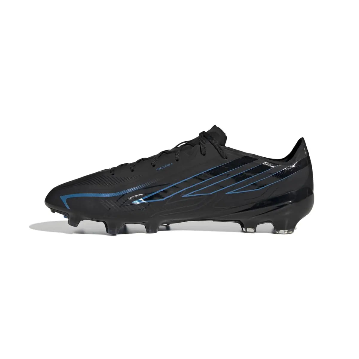 Adidas Fußballschuhe F50 Hyperfast Pro FG, Core Black / Core Black / Lucid Ray Blue – Bild 