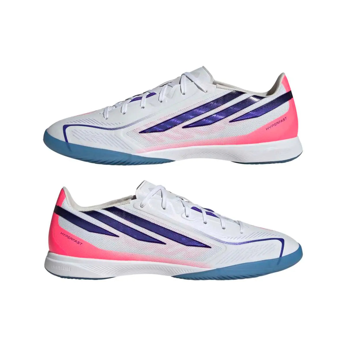 Adidas Hallenfußballschuhe F50 Hyperfast  Pro, white – Bild 