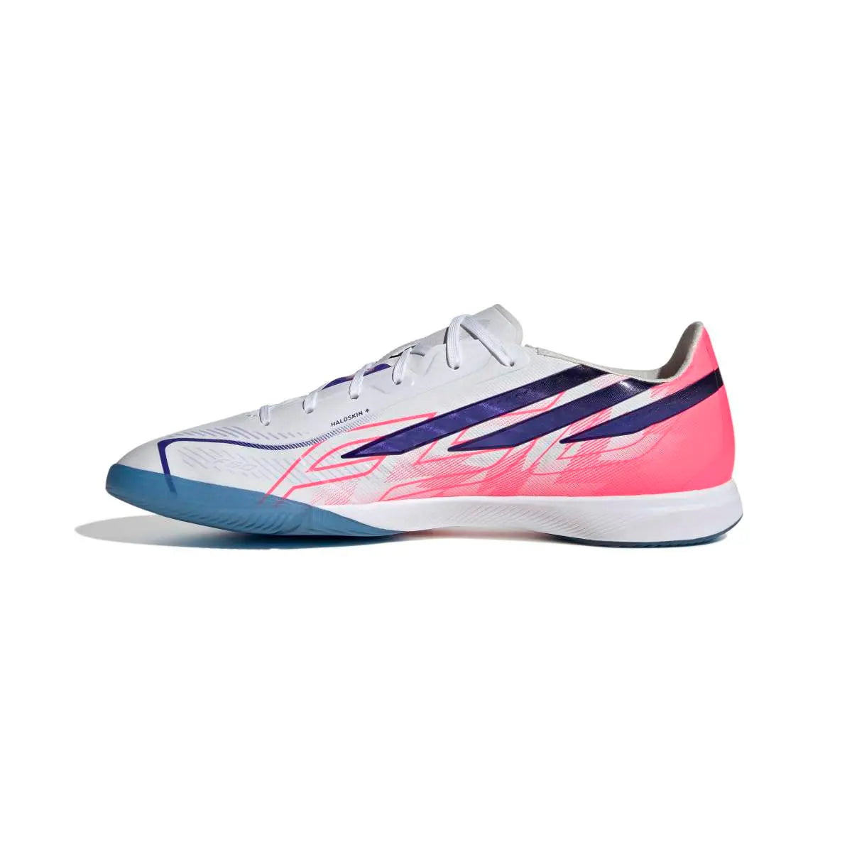 Adidas Hallenfußballschuhe F50 Hyperfast  Pro, white – Bild 