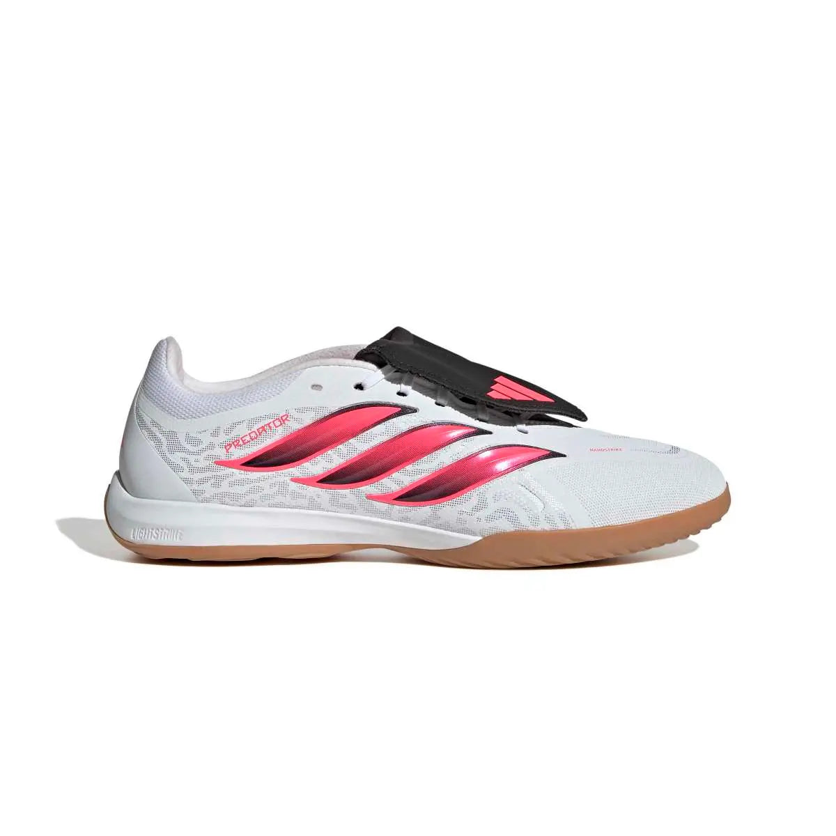 Adidas Hallenfußballschuhe Predator League FT IN, Cloud White / Solar Turbo / Core Black