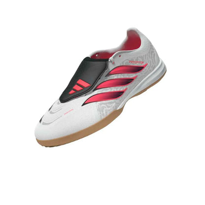 Adidas Hallenfußballschuhe Predator League FT IN, Cloud White / Solar Turbo / Core Black