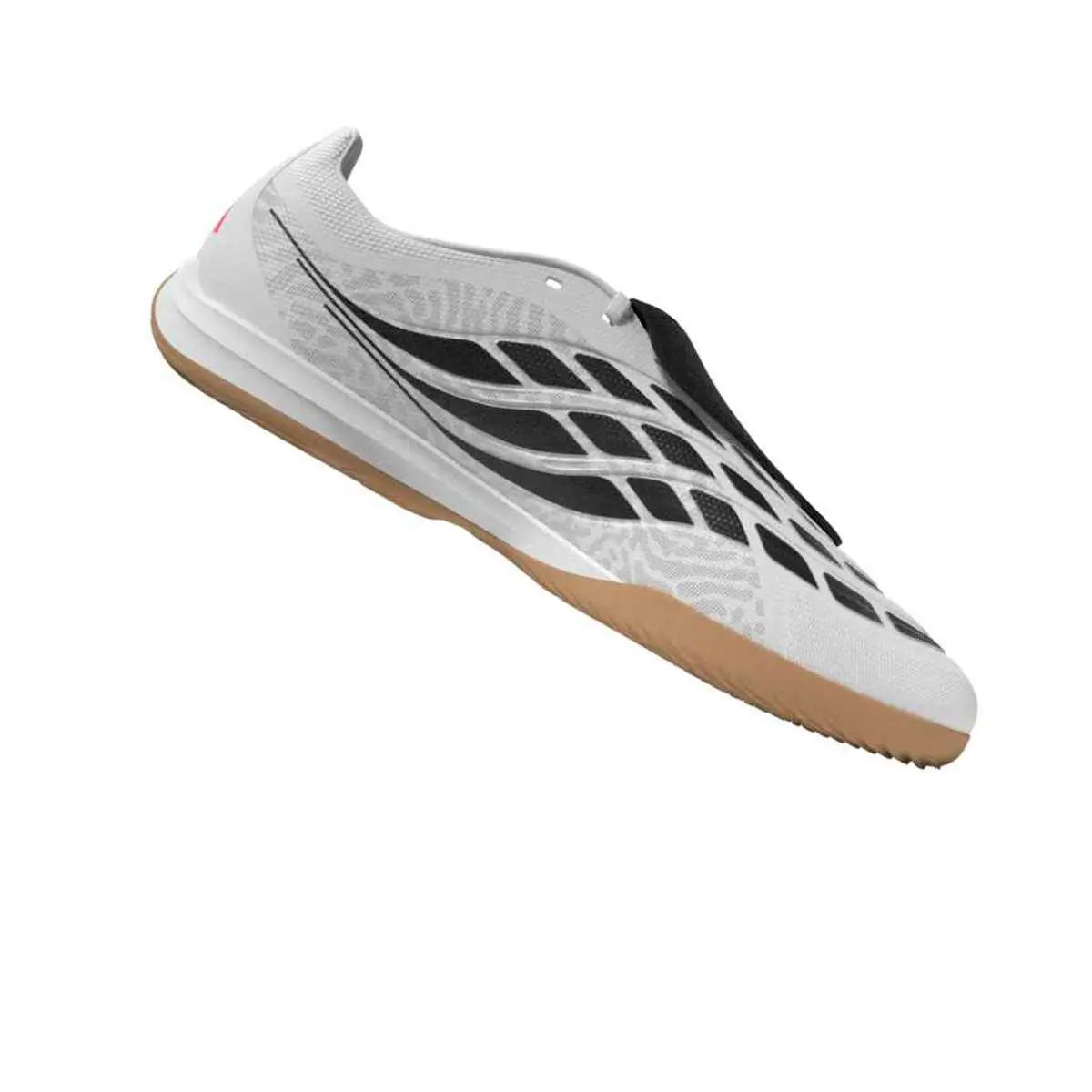 Adidas Hallenfußballschuhe Predator League FT IN, Cloud White / Solar Turbo / Core Black