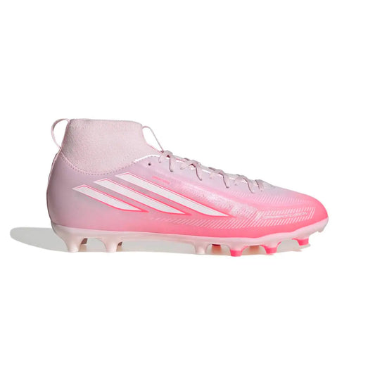Adidas Kinderfußballschuhe F50 Sparkfusion League FG – rosa / 38 2/3