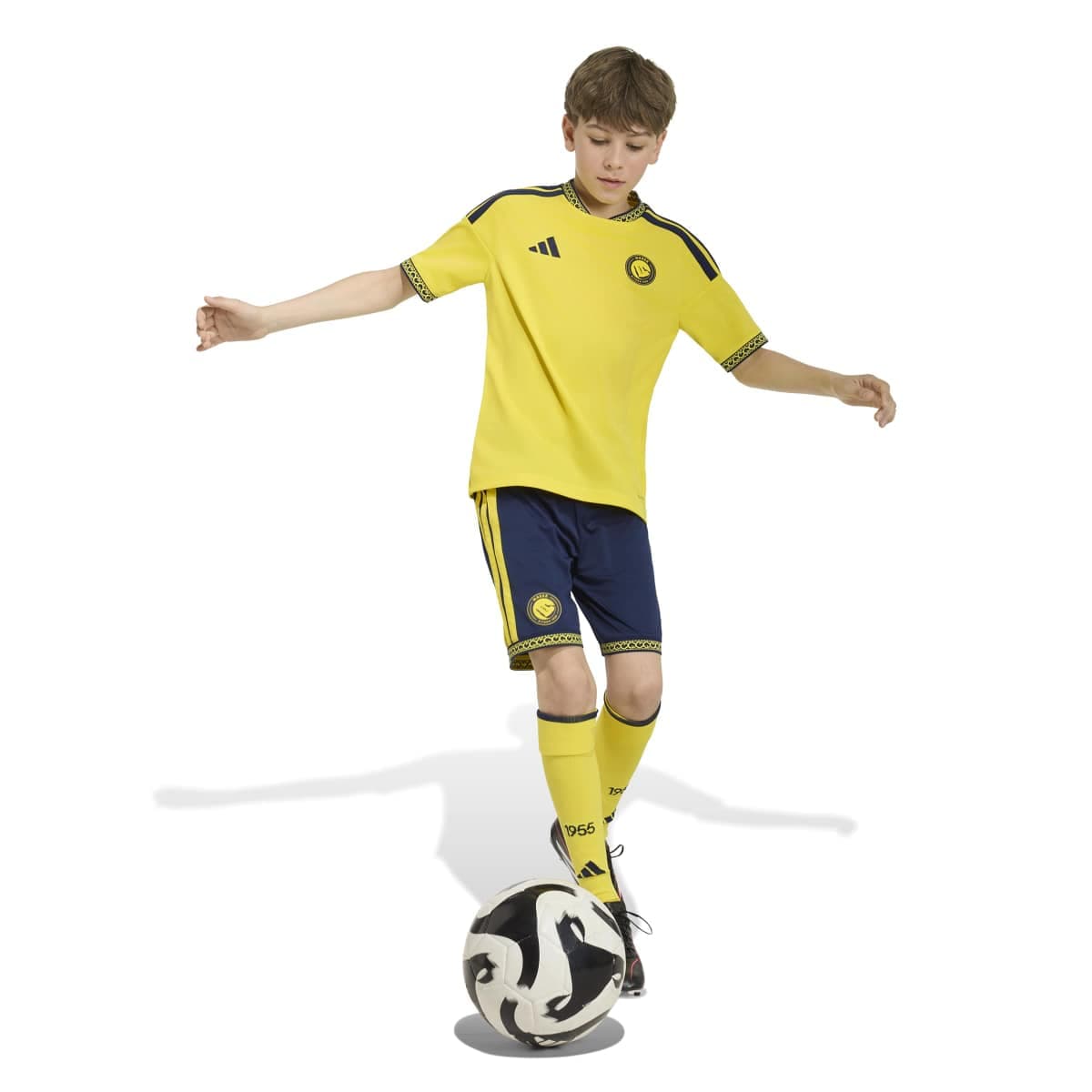 Al Nassr Kinderfußballshirt Home Jersey 26/27 – Bild 
