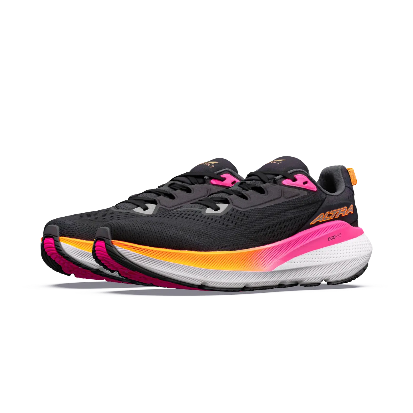 Altra Damenlaufschuhe FWD VIA 2, Black/Silver/Knockout Pink