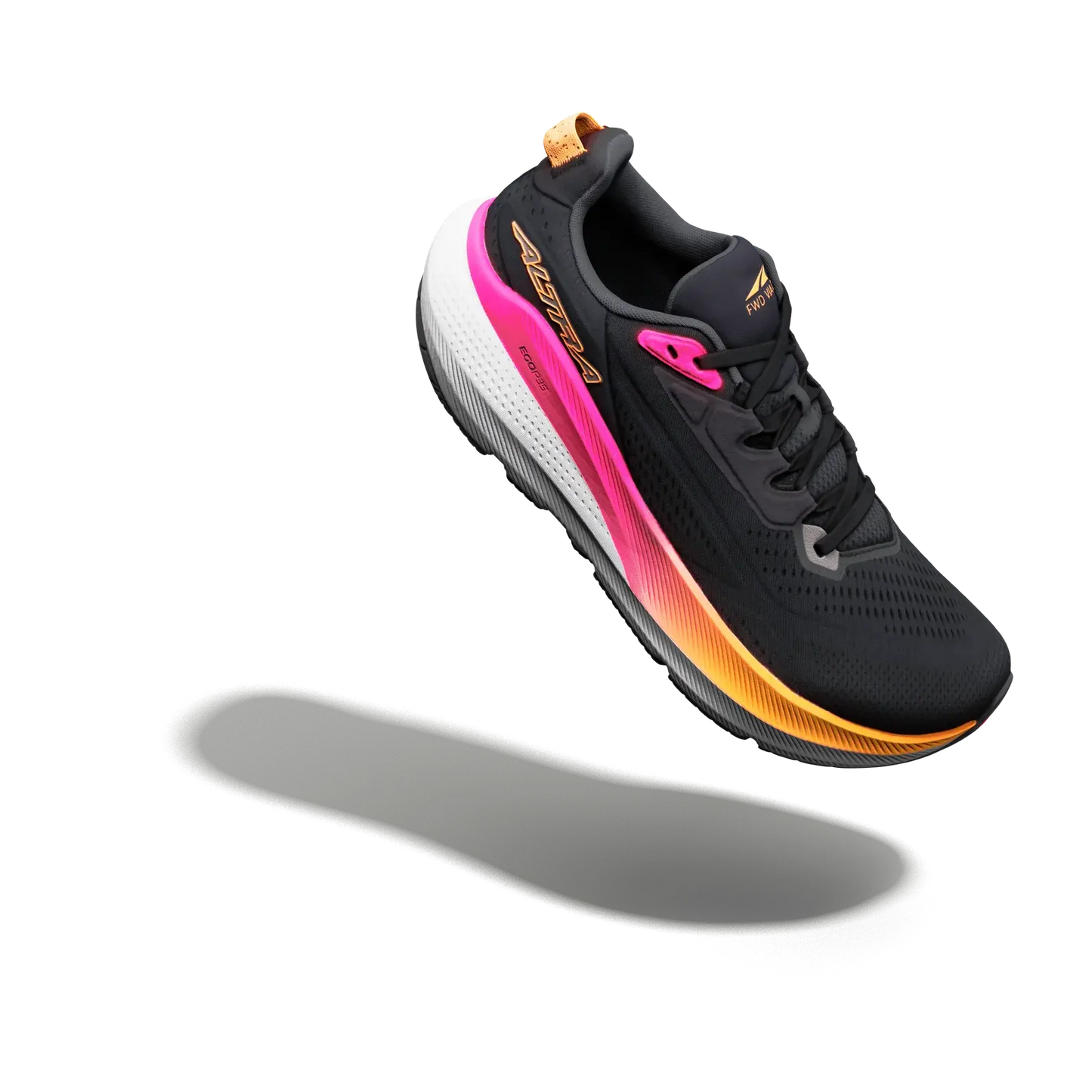 Altra Damenlaufschuhe FWD VIA 2, Black/Silver/Knockout Pink