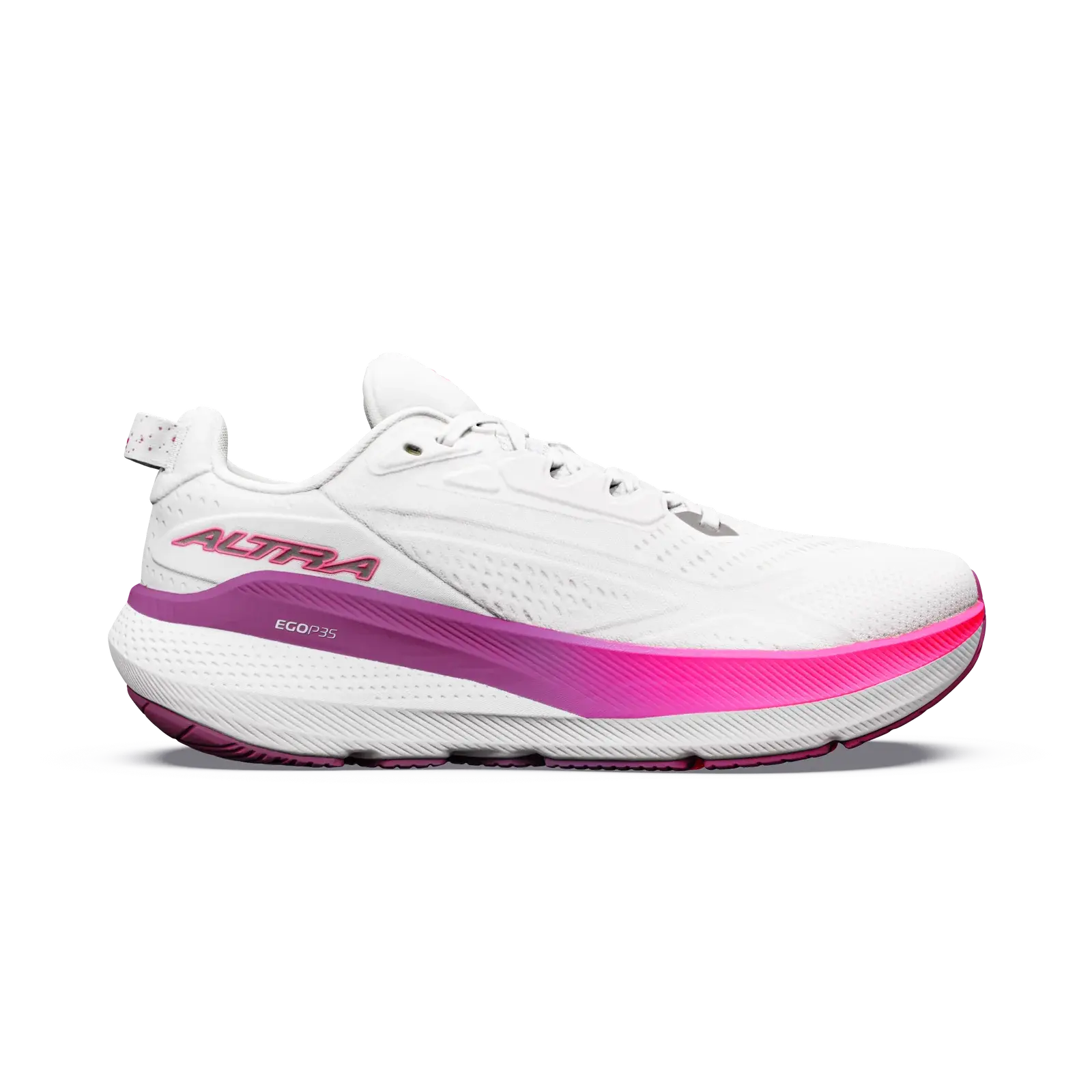 Altra Damenlaufschuhe FWD Via 2, White/Silver/Purple Cactus Flower – Bild 