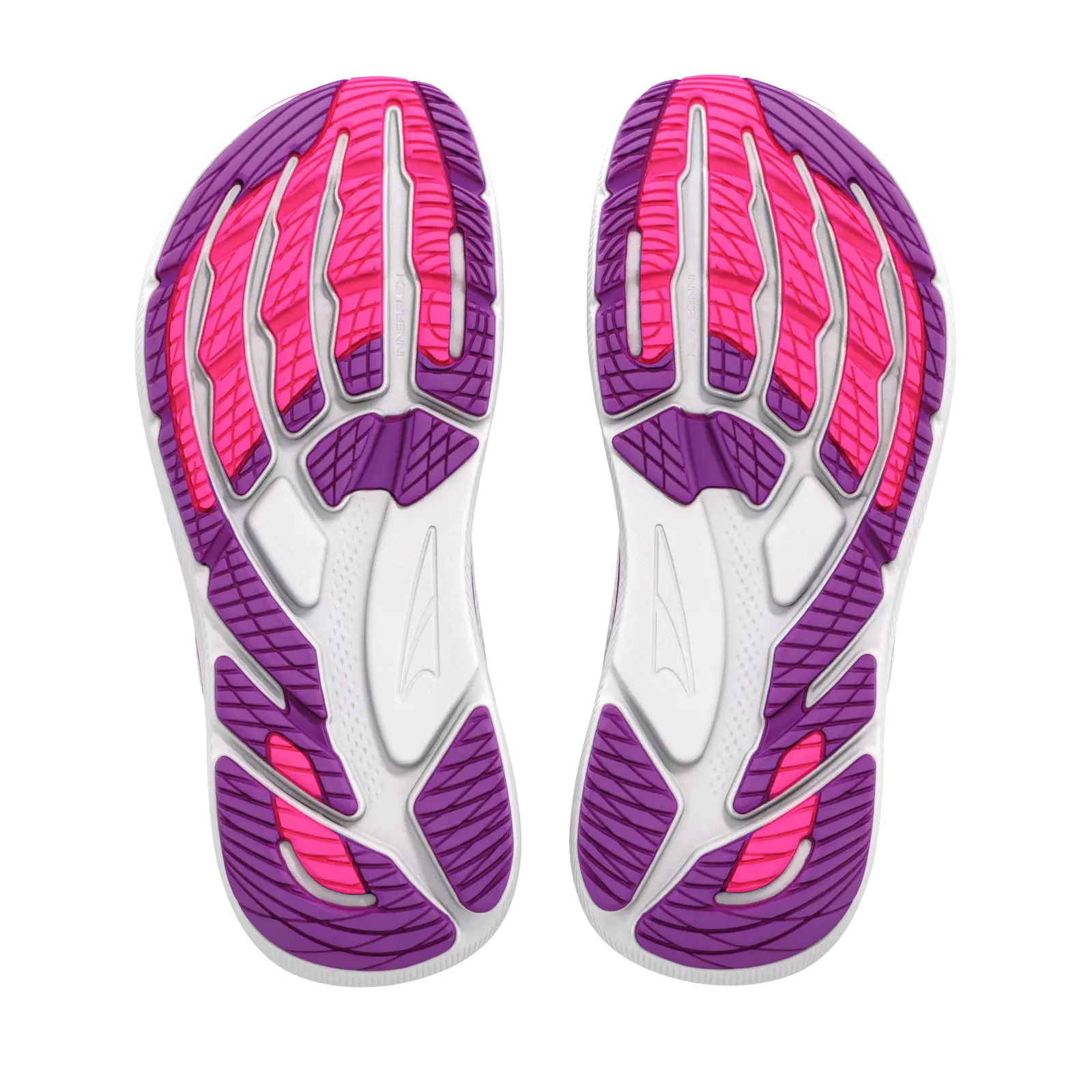 Altra Damenlaufschuhe FWD Via 2, White/Silver/Purple Cactus Flower – Bild 
