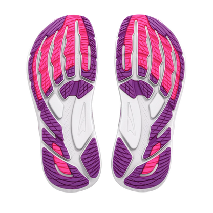 Altra Damenlaufschuhe FWD Via 2, White/Silver/Purple Cactus Flower