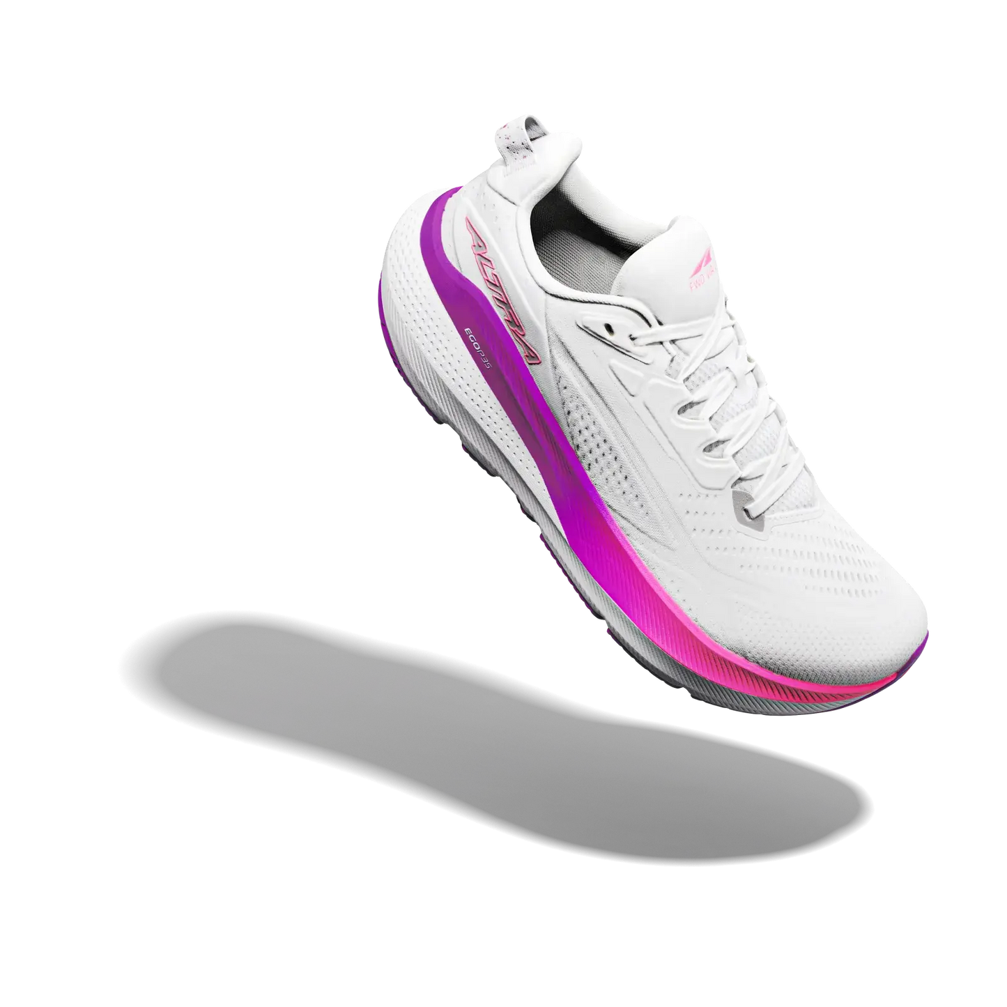 Altra Damenlaufschuhe FWD Via 2, White/Silver/Purple Cactus Flower