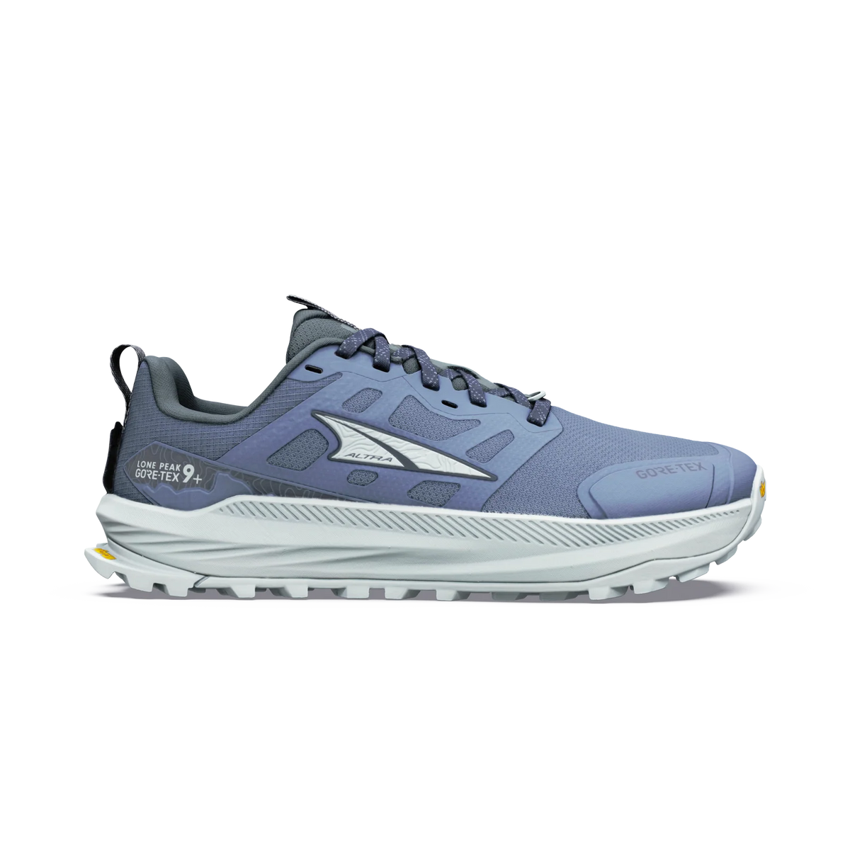 Altra Damenlaufschuhe Lone Peak 9+ GTX, Flint Stone/Ice Flow/India Ink – Bild 