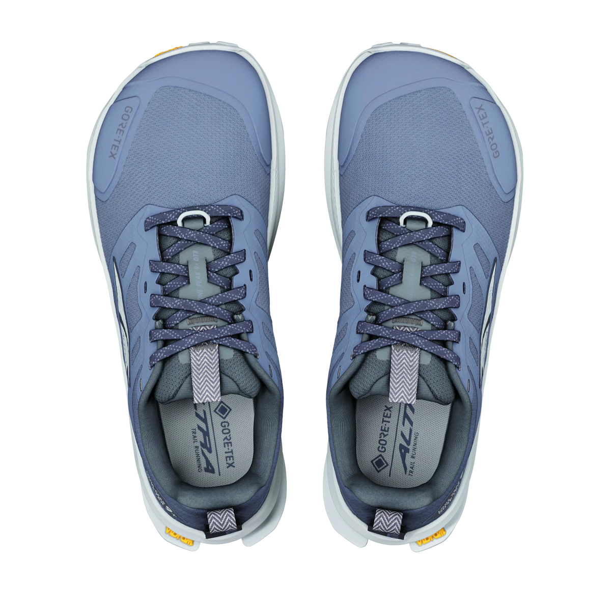 Altra Damenlaufschuhe Lone Peak 9+ GTX, Flint Stone/Ice Flow/India Ink