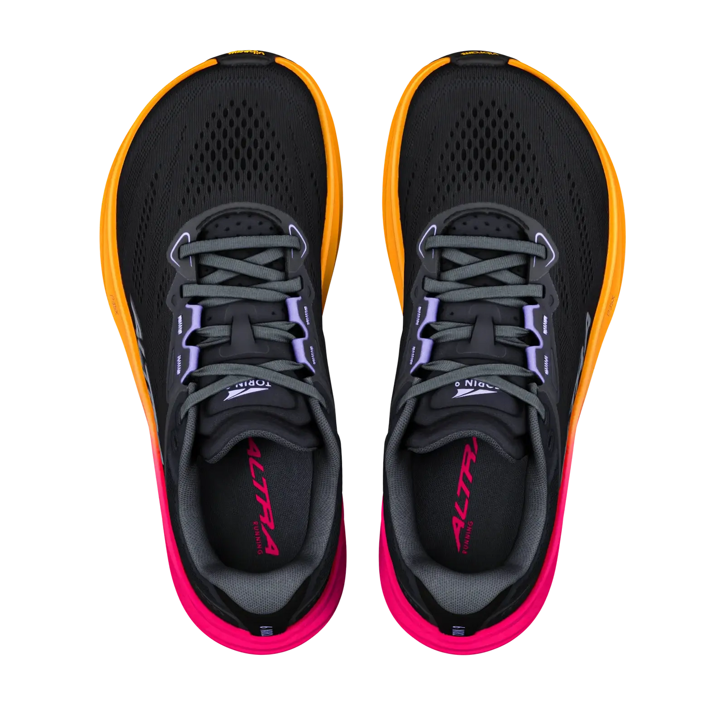 Altra Damenlaufschuhe Torin 9, Black/Black/Pink Glow