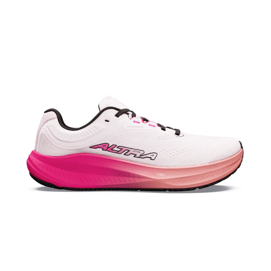 Altra Damenlaufschuhe Torin 9, Coconut Cream/Pink Glo/Desert Flower – weiß/pink / 37,5