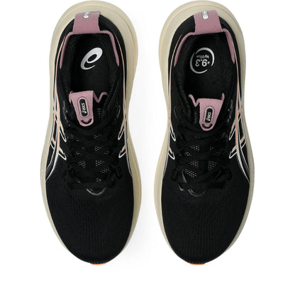 Asics Damenlaufschuhe Gel-Nimbus 28, Black/Taro Purple