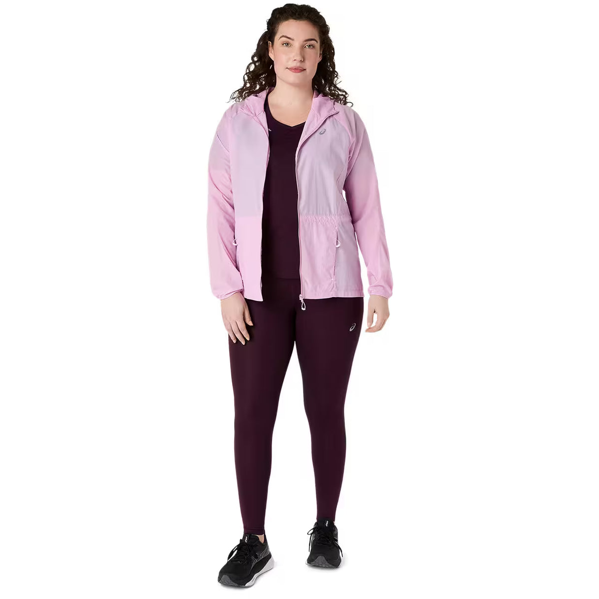 Asics Damenlaufhose Road High Waist Tight, Dark Aubergine - machsport – Bild 