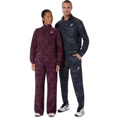 Asics Damenlaufjacke Match Jacket, Dark Aubergine
