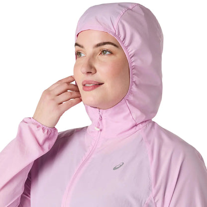 Asics Damenlaufjacke Road Packable Jacket,  Hazy Lilac